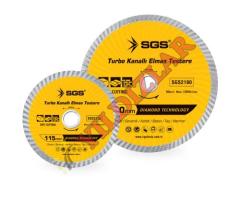 SGS TURBO KANALLI ELMAS TESTERE (115MM)