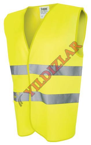 SGS İKAZ YELEĞİ SARI