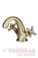 Nostalgic Lavabo Bataryası-Bronz