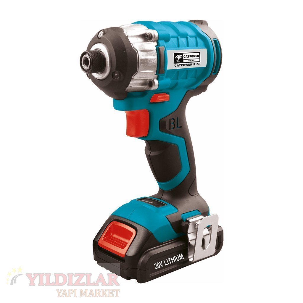 CATPOWER 5158 - AKÜLÜ VİDALAMA TORKLU DİJİTAL KÖMÜRSÜZ Li-ion