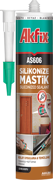AKFİX AS606 SİLİKONİZE MASTİK
