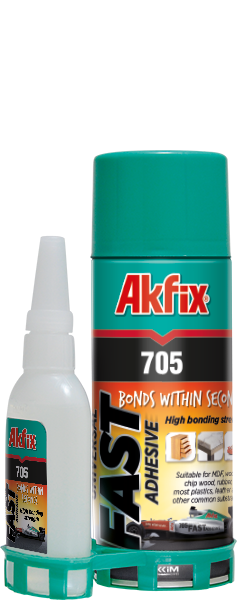 AKFİX 705 HIZLI YAPIŞTIRICI 200 ML + 50