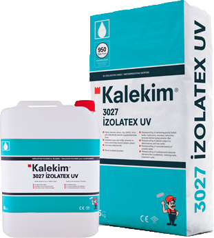 Kalekim İzolatex UV 3027 Su Yalıtım Seti 25 kg+8 lt Bileşen